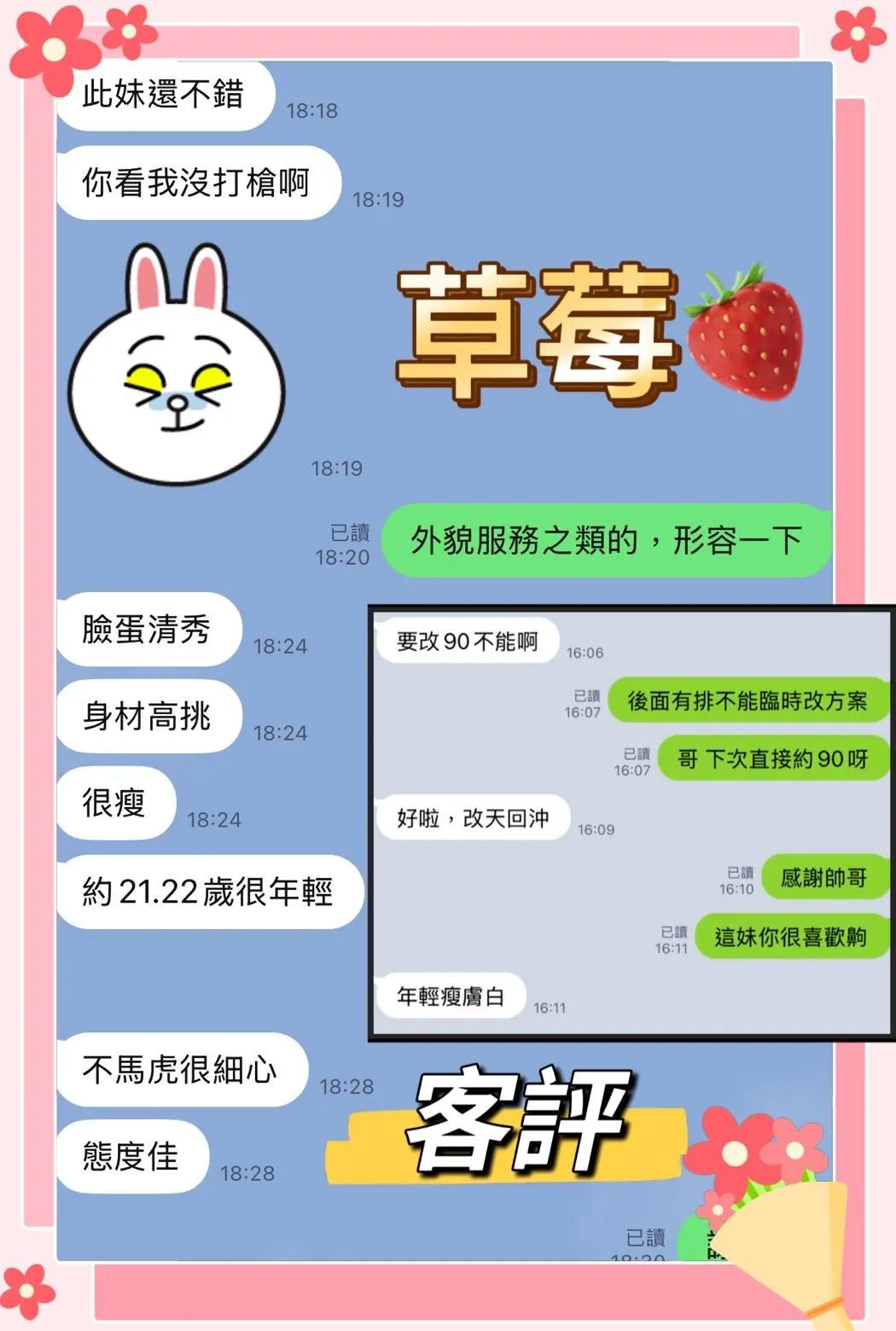 草莓客評